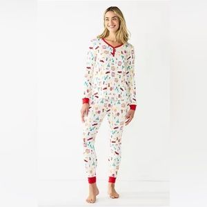 NWT Lauren Conrad (LC) 2 pc Christmas pajama set